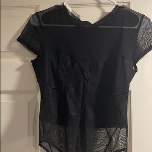 Black bodysuit